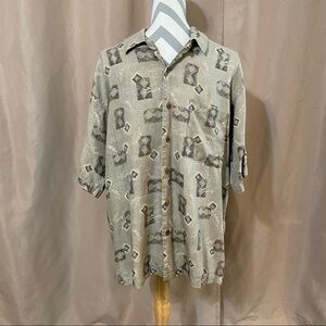 Joseph & Feiss Large Silk Shirt